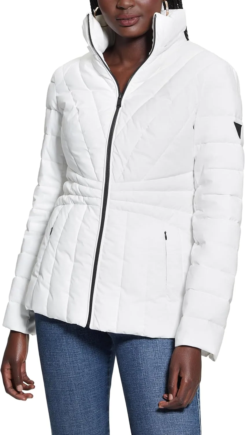 GUESS Women's Marianne Zip Slim Hoodie Jacket