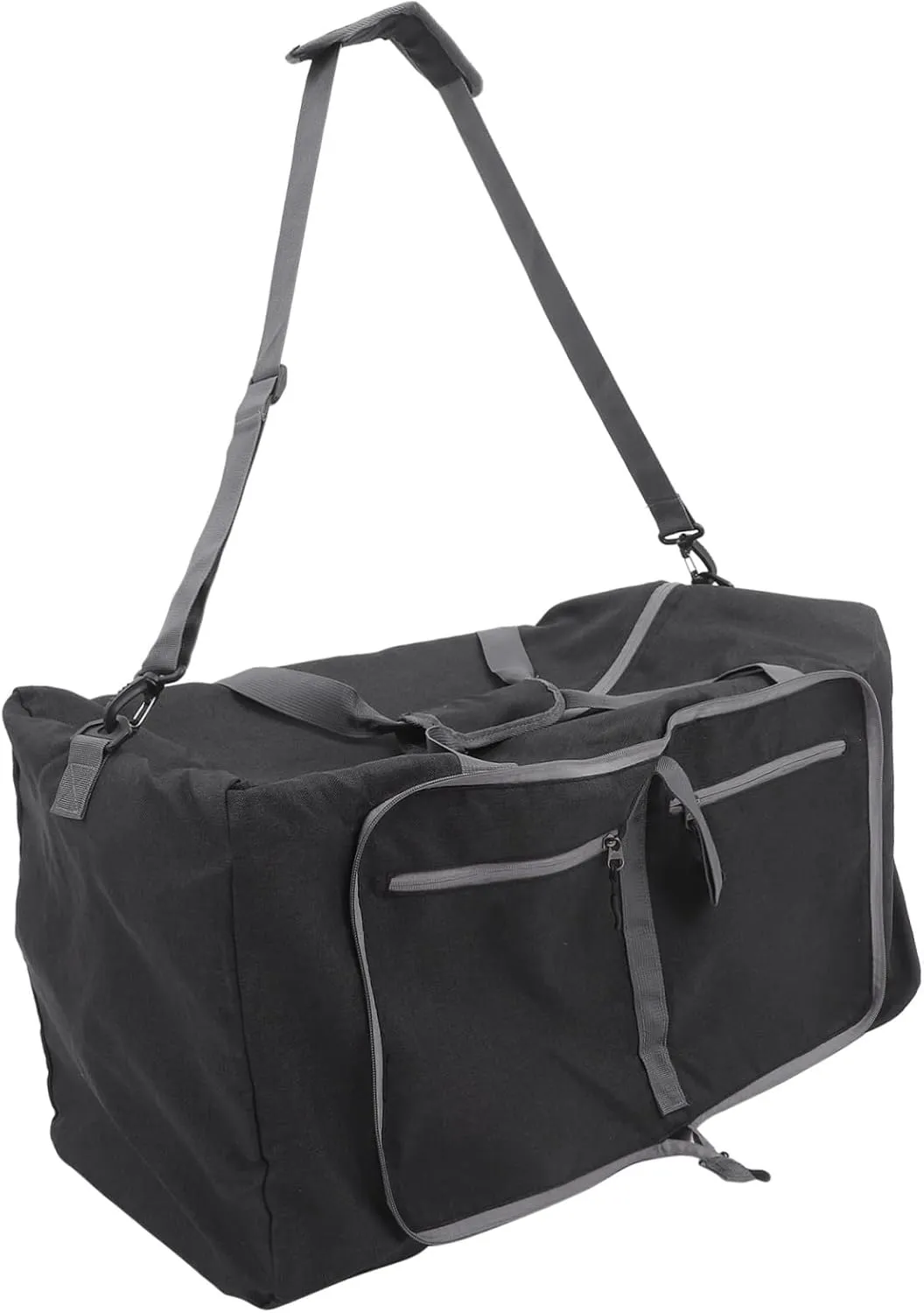 Gym Travel Bag Large Weekend Bag Foldable Duffel Oxford Cloth Material Comfortable Shoulder Strap for On-the-go
