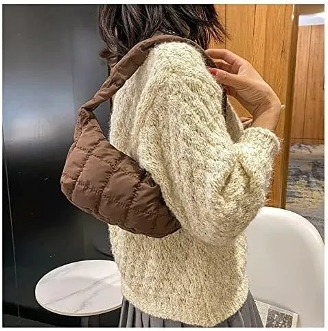 Handbag Fashion Purse 2025 New Down Jacket Handbag Women's Shoulder Armarm Crossbody Bags Hobo Totes Bag