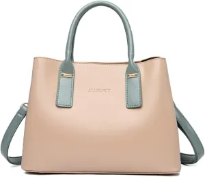 Handbags and Purses for Women PU Leather Satchels Fashion Shoulder Bags Simple Totes Top-Handle Crossbody Bags