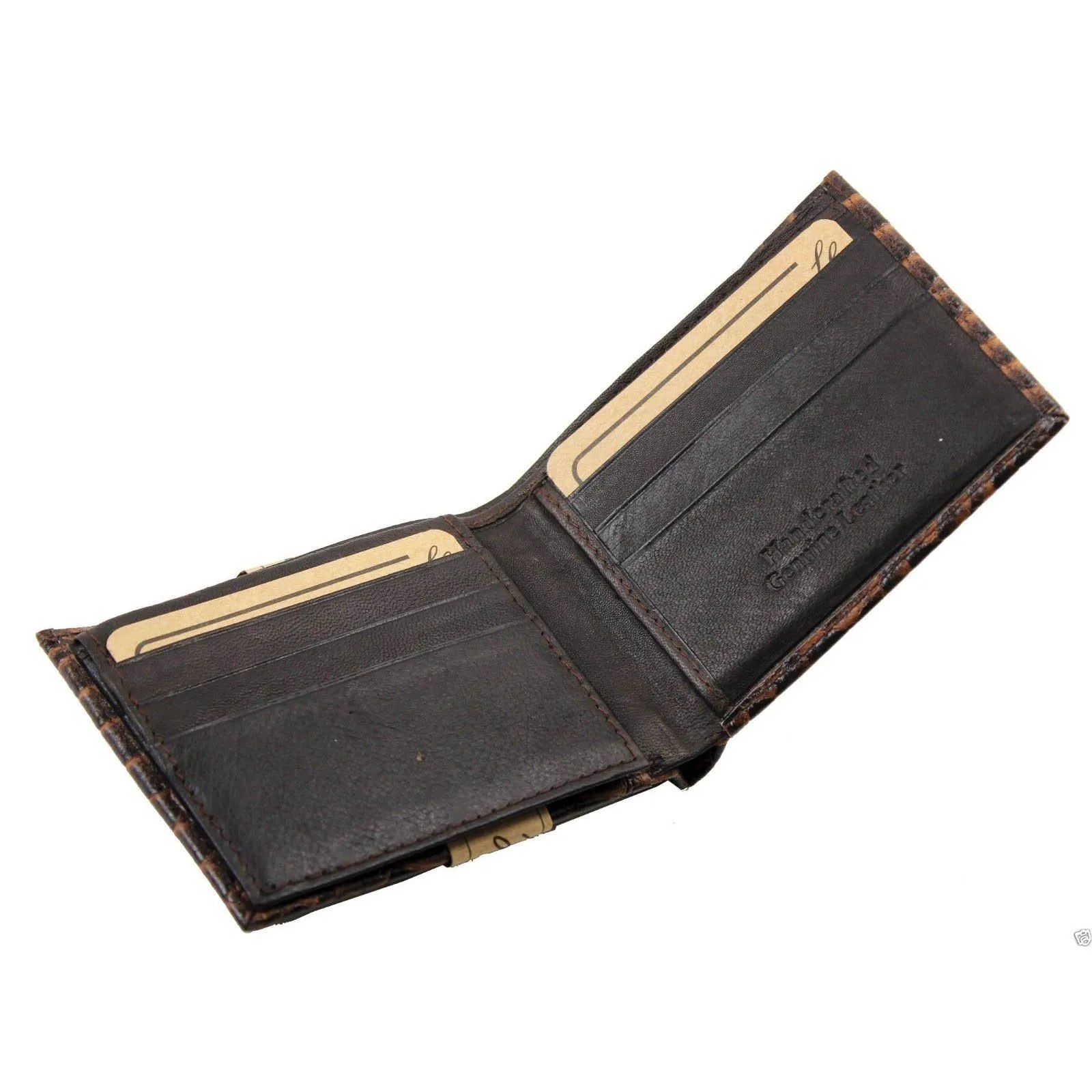 Handcrafted Leather Wallet - Black
