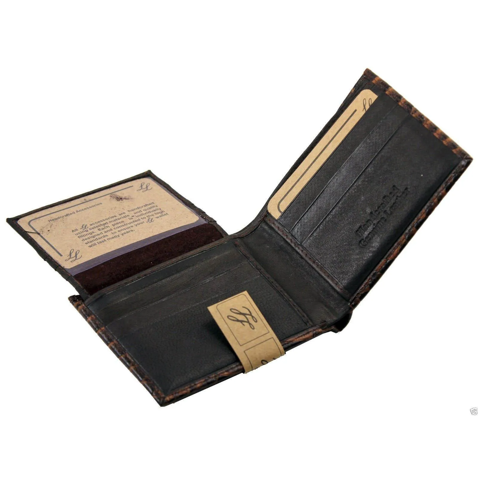 Handcrafted Leather Wallet - Black