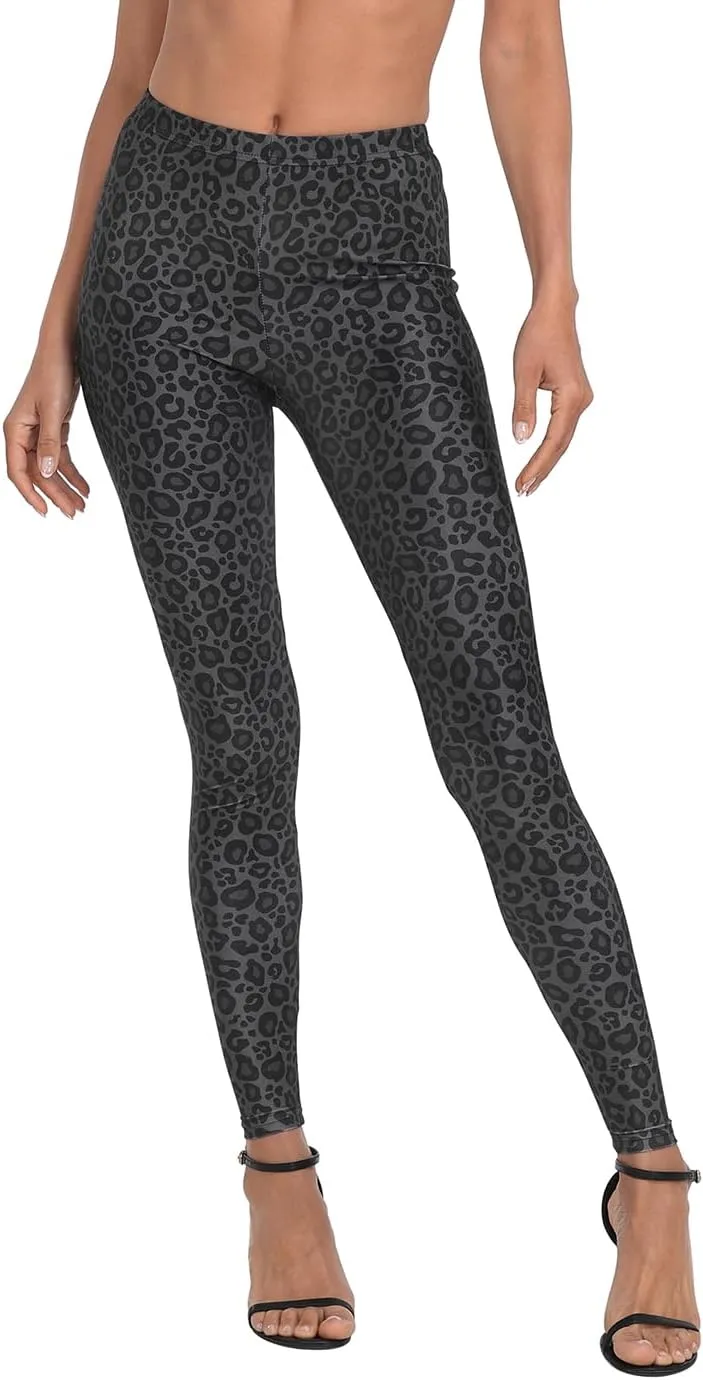 HDE Trendy Design Workout Leggings - Fun Fashion Graphic Printed Cute Patterns