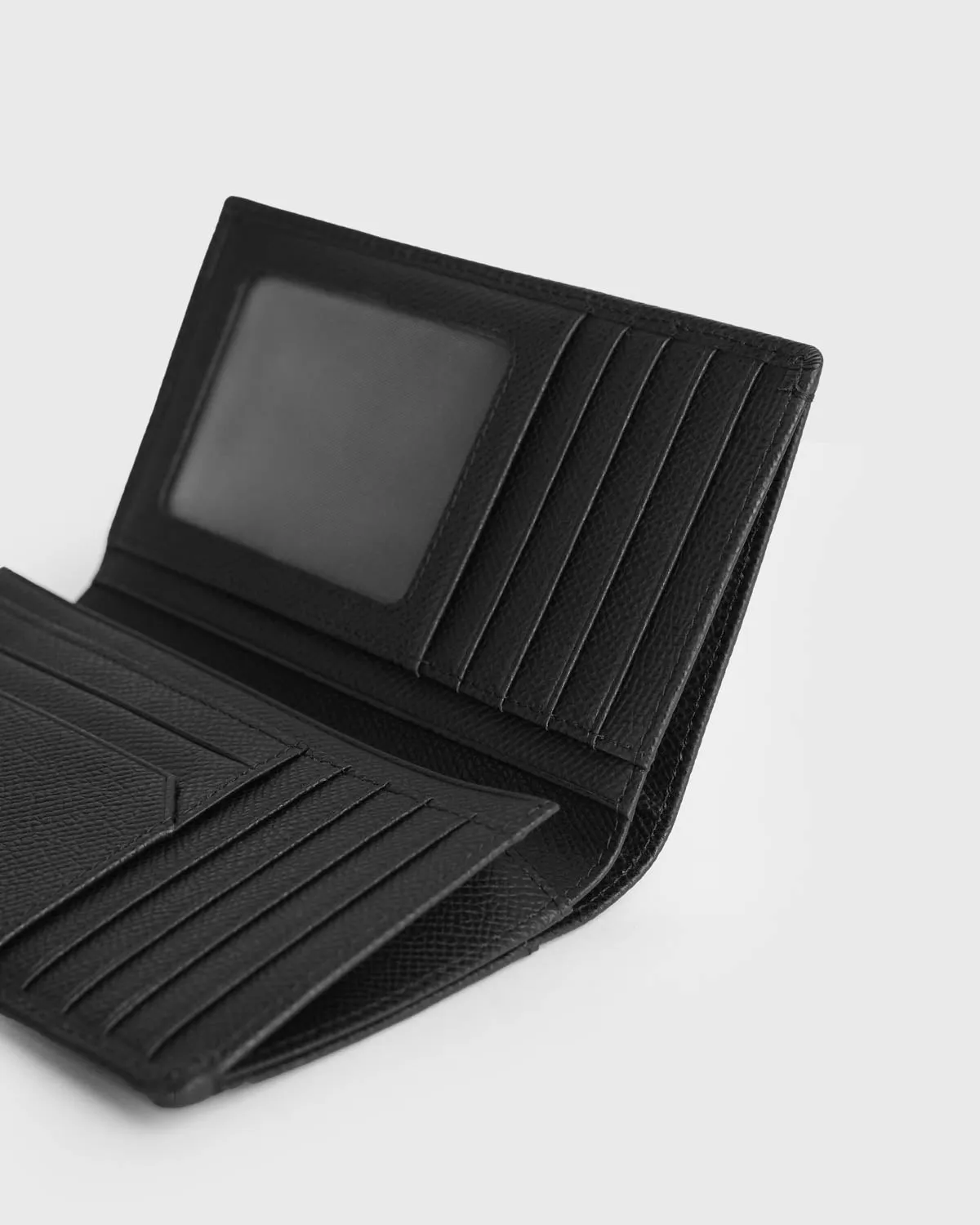 Heather Bifold Wallet (Black)