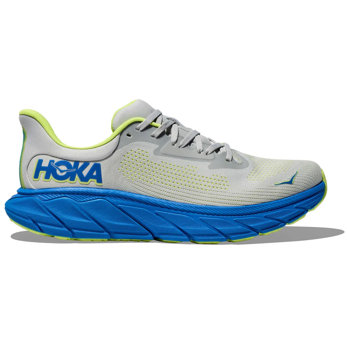 Hoka Arahi 7 Wide Running Shoes - Mens - Stardust/Electric Cobalt