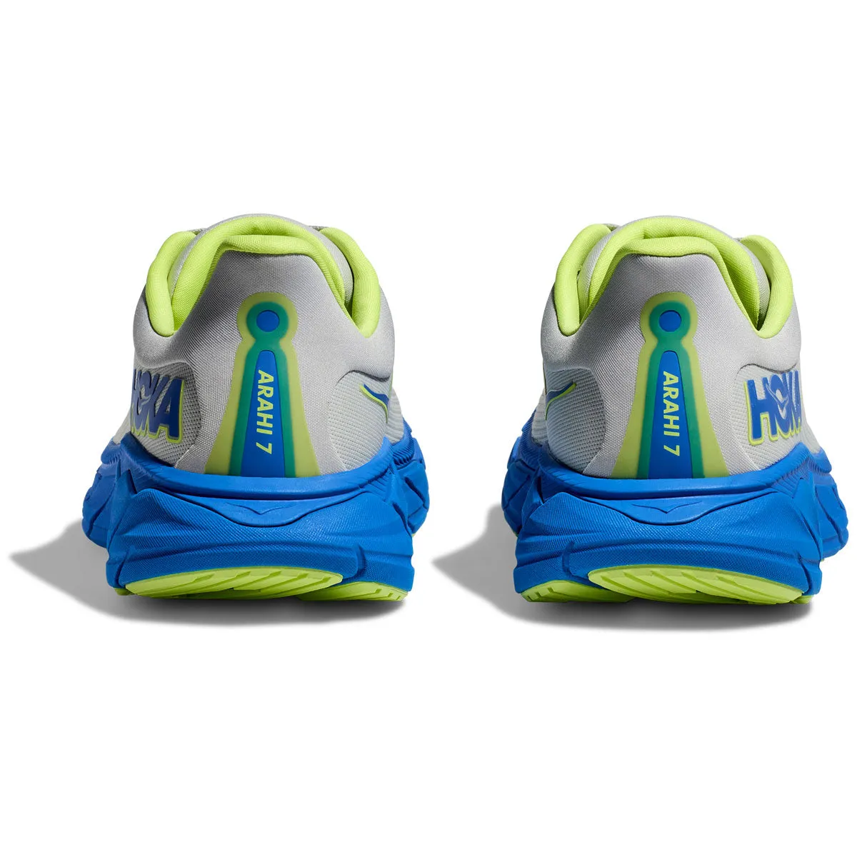 Hoka Arahi 7 Wide Running Shoes - Mens - Stardust/Electric Cobalt