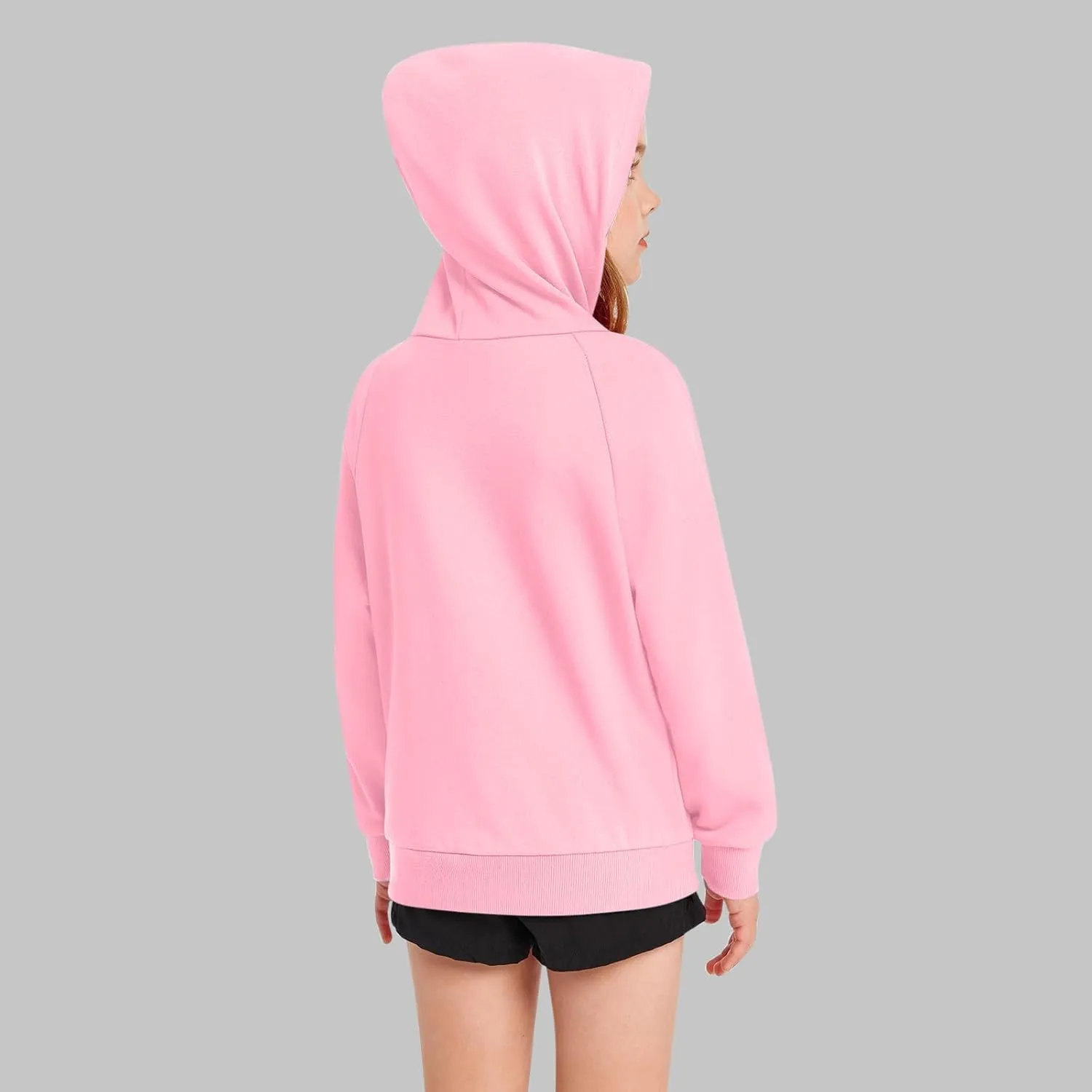 Hoodies for Teen Girls Tredny Long Sleeve Sweatshirts Oversized Pullover with Hood Fall Tween Girls Y2K Outfits