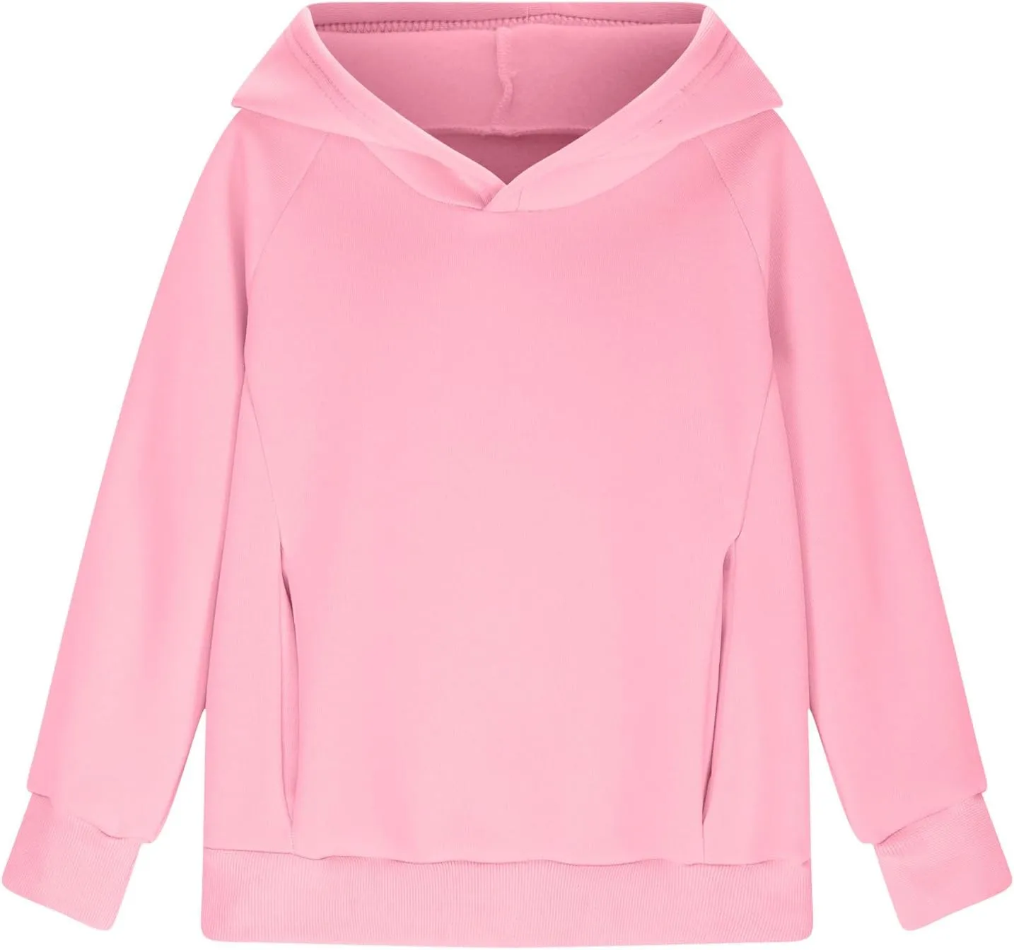 Hoodies for Teen Girls Tredny Long Sleeve Sweatshirts Oversized Pullover with Hood Fall Tween Girls Y2K Outfits