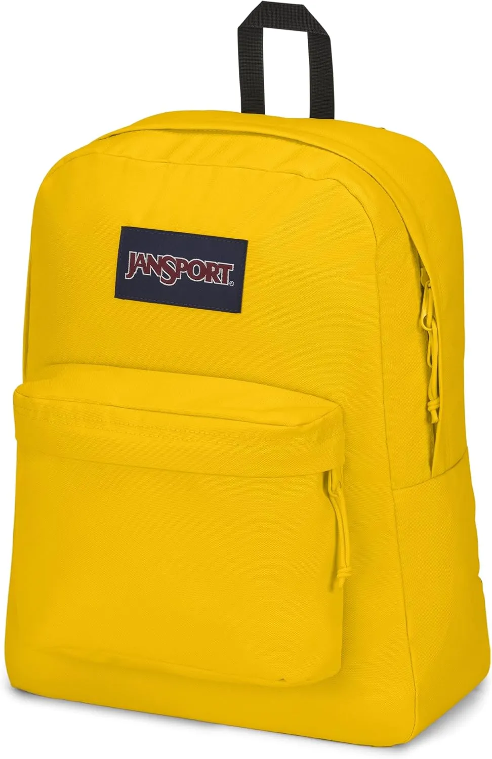JanSport SuperBreak Plus Backpack with Padded 15-inch Laptop Sleeve and Integrated Bottle Pocket - Spacious and Durable Daypack for Work and Travel - Lemon