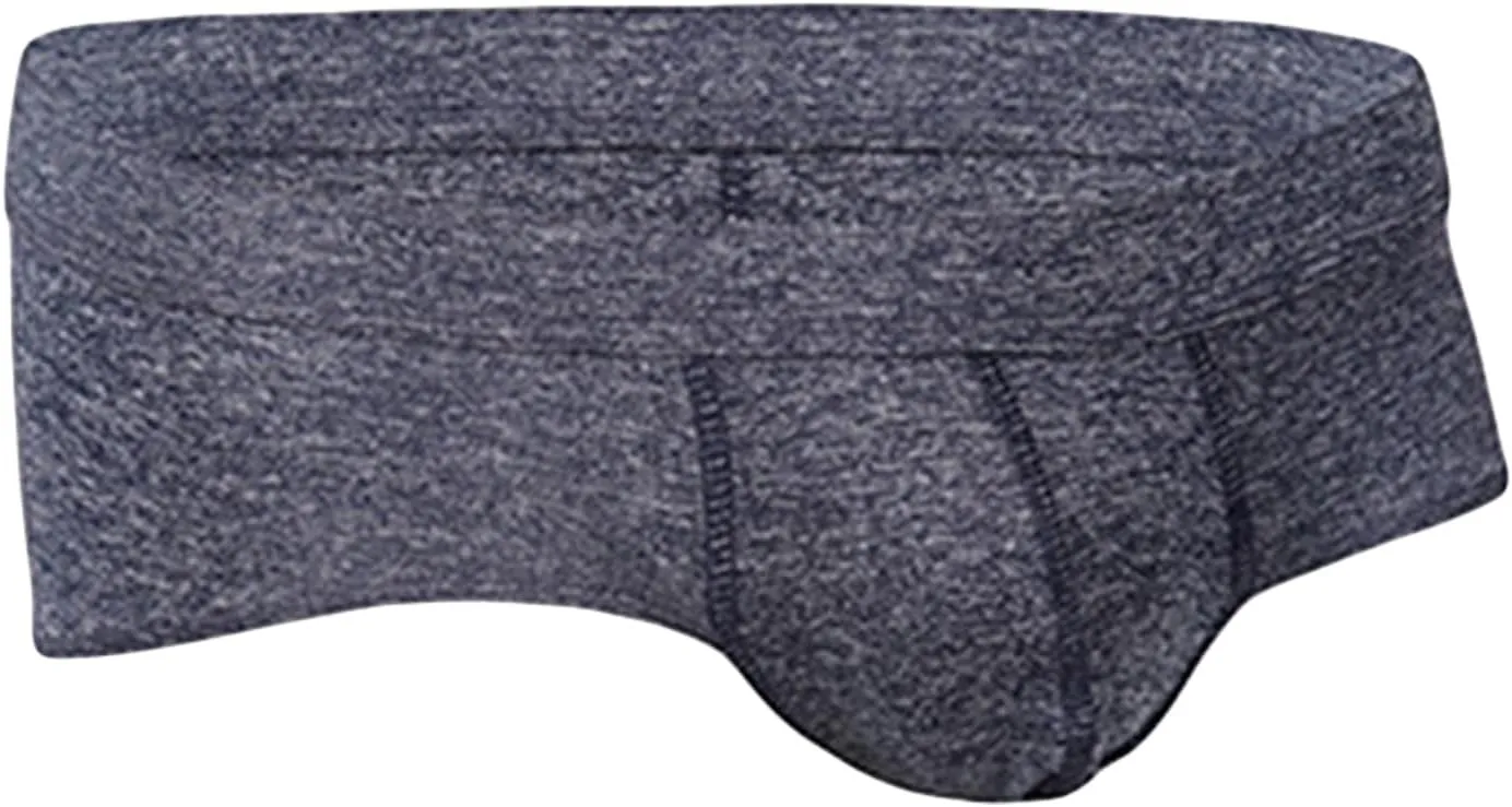 JEsilunmaMY Mens U Convex Boxer Briefs Low Rise Soft Comfortable Cotton Underwear Solid Sport Supporter Underpants Swimwear