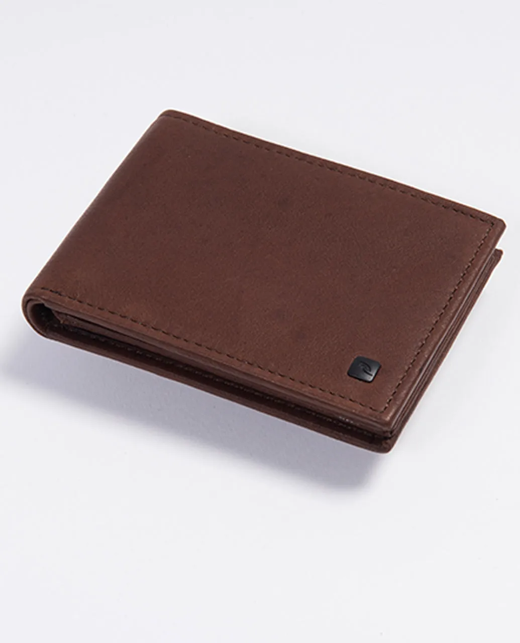 K-Roo RFID Slim ZF Leather Wallet - Brown