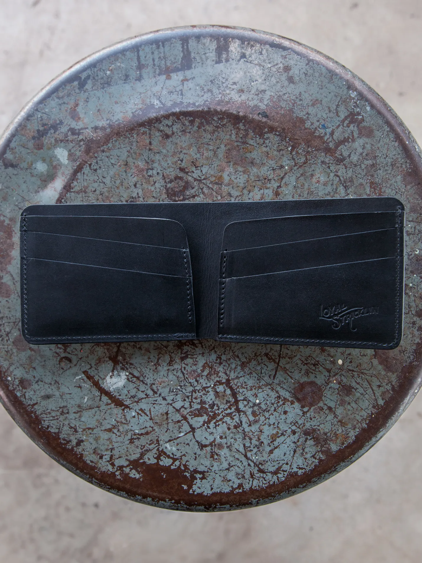 Klein Wallet - Horween Black Essex