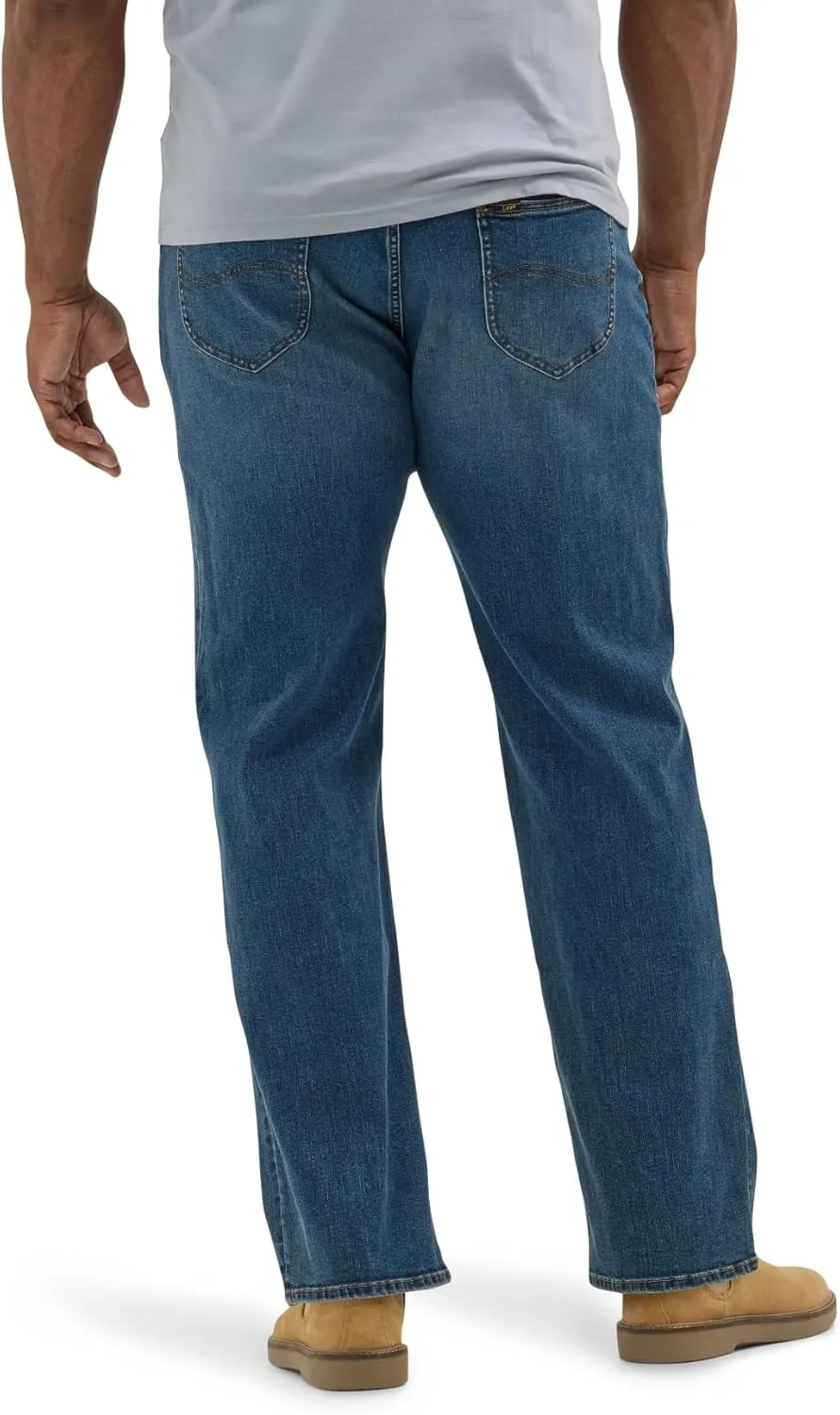 Lee Men's Big & Tall Extreme Motion Relaxed Straight Jean