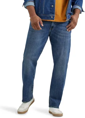 Lee Men's Big & Tall Extreme Motion Relaxed Straight Jean