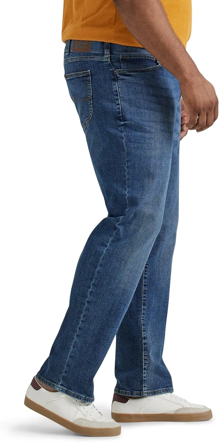 Lee Men's Big & Tall Extreme Motion Relaxed Straight Jean