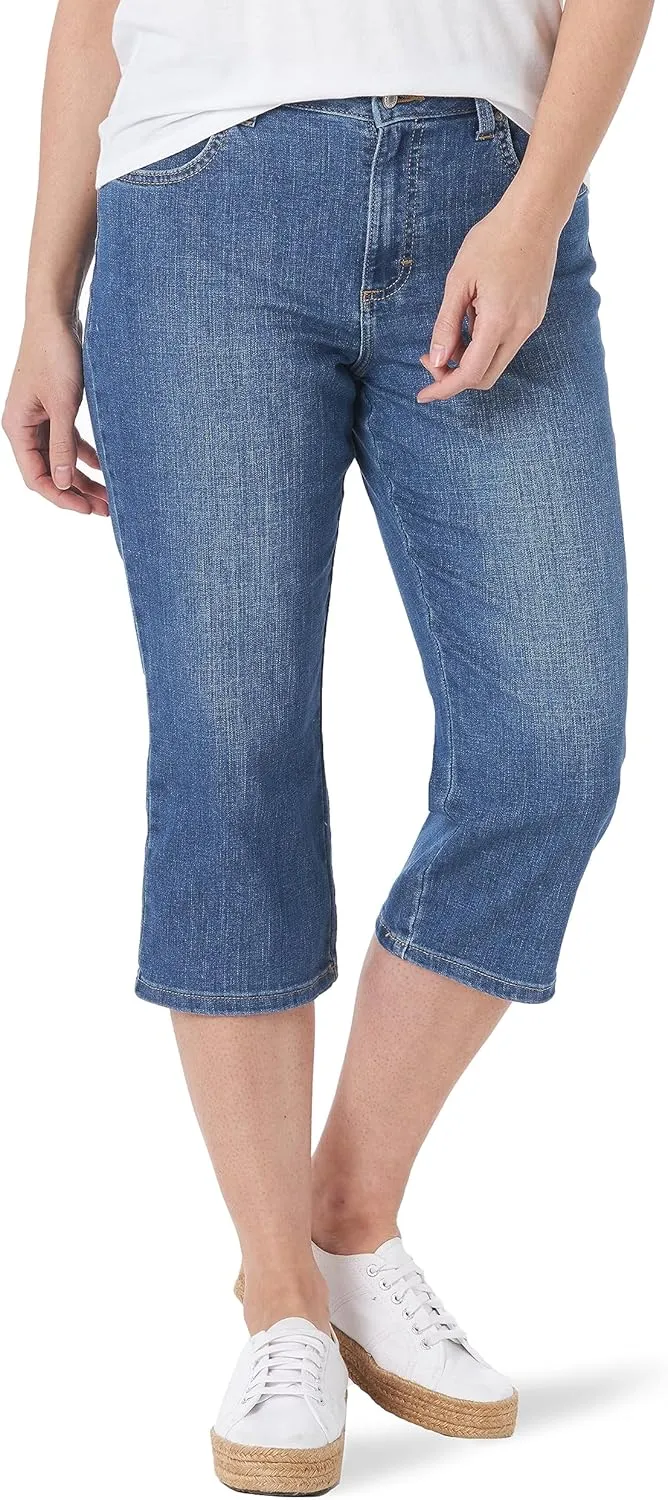 Lee Women's Relaxed Fit Capri Jean