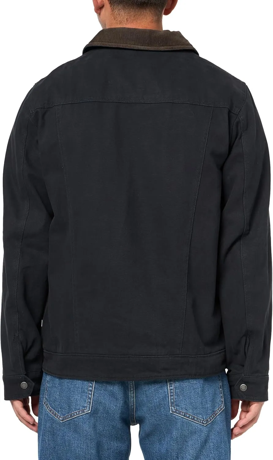 Levi's Men's Workwear Cotton Canvas Corduroy Collar Depot Jacket