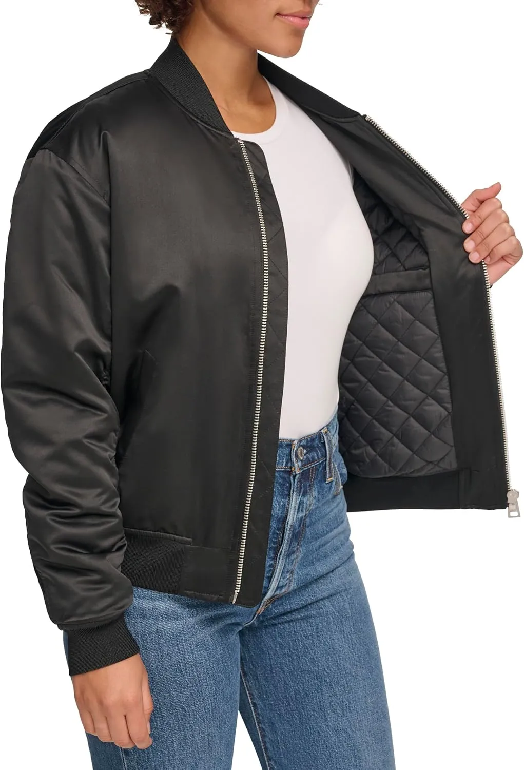 Levi's Womens Relaxed Bomber Jacket