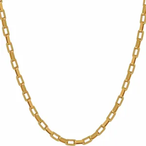 LIFETIME JEWELRY Paperclip Chain Necklace Necklace for Men and Women 24k Real Gold Plated Necklace