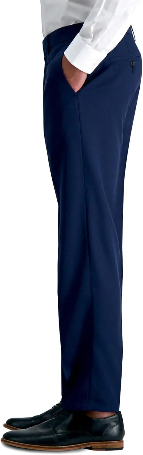 Louis Raphael Men's Premium Stretch Straight Fit Dress Pants