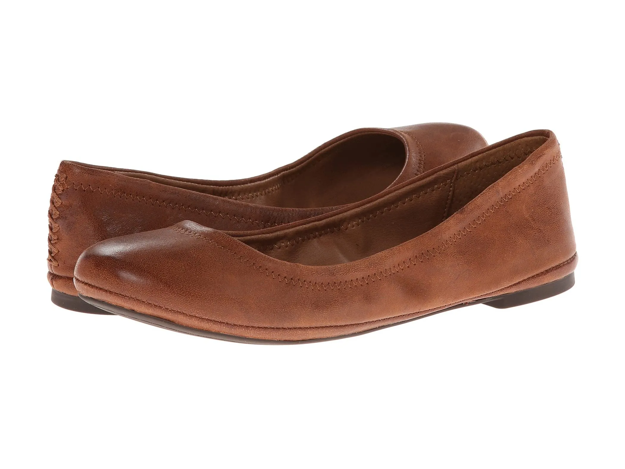 Lucky Brand Lucky Emmie Ballet Flat, Bourbon