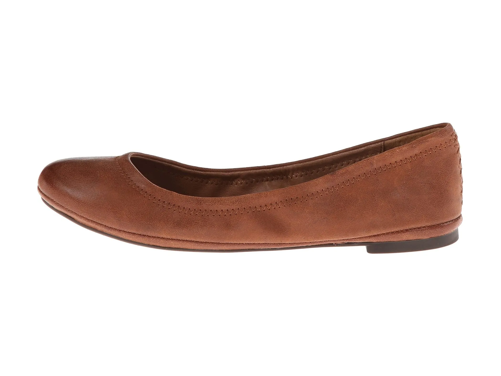 Lucky Brand Lucky Emmie Ballet Flat, Bourbon