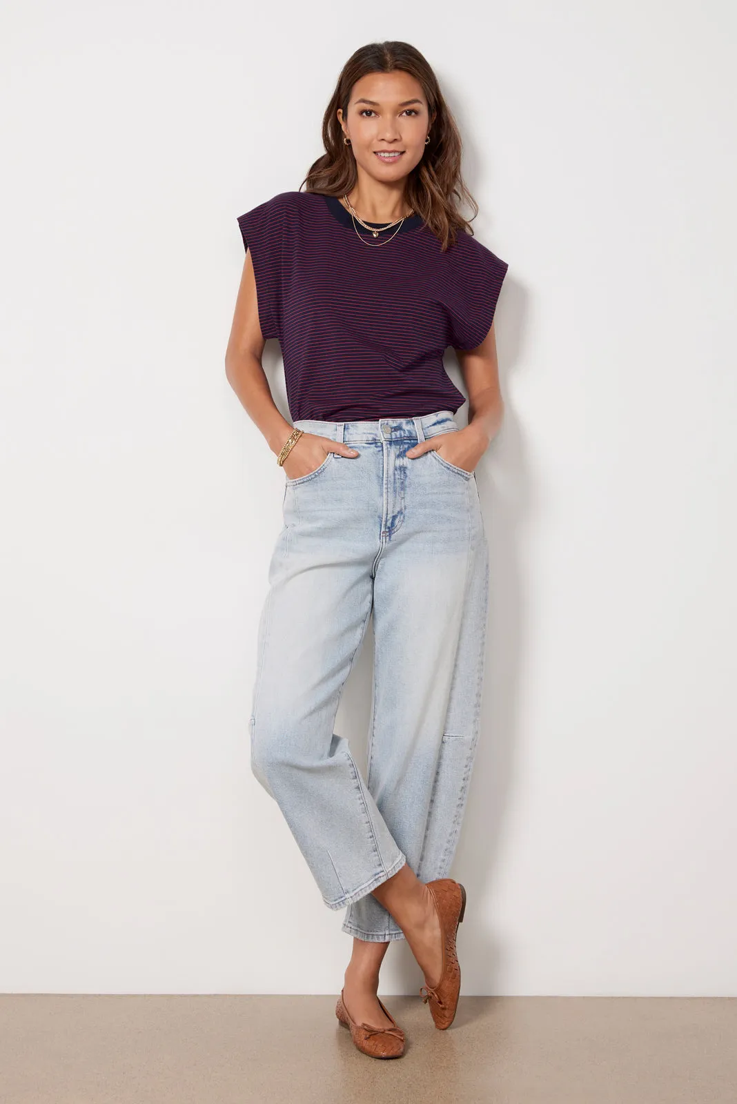 Marina Stripe Tee