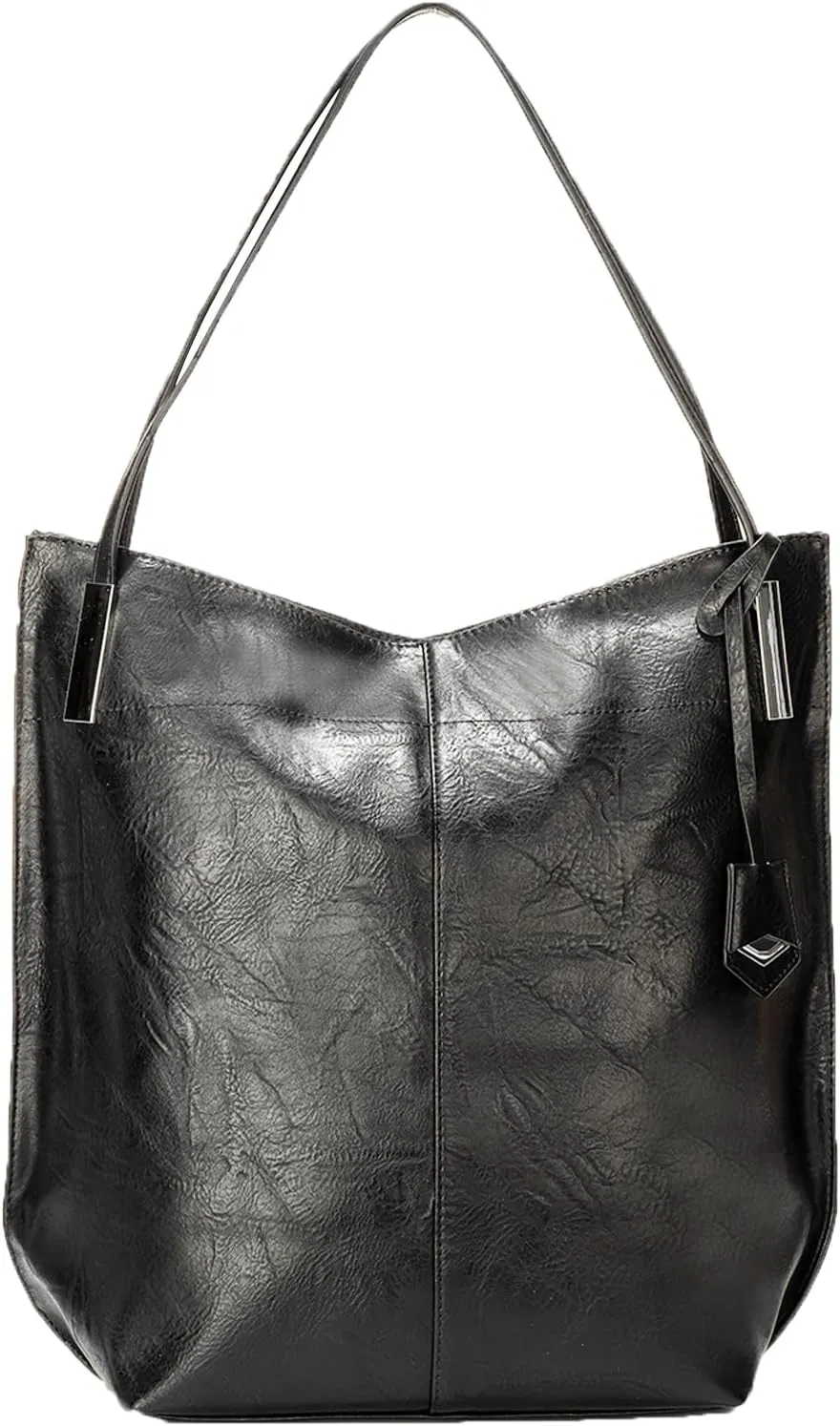 Master Key Soft Leather Tote Bag, Top Handle Womens Purses Satchel Shoulder Handbag, Reversible Hobo Bags Shopper Travel