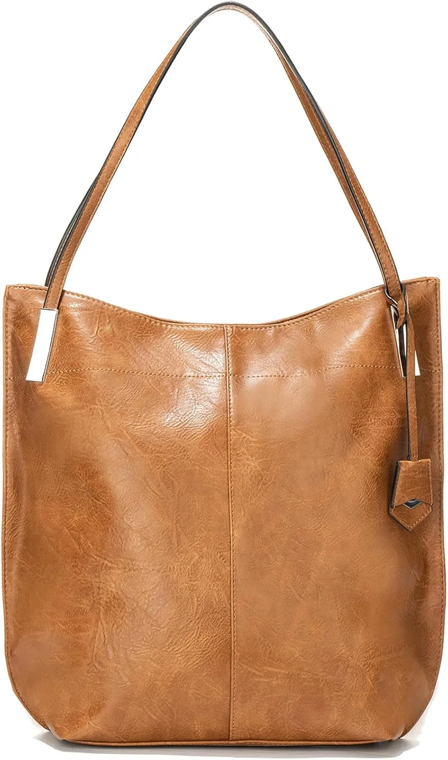 Master Key Soft Leather Tote Bag, Top Handle Womens Purses Satchel Shoulder Handbag, Reversible Hobo Bags Shopper Travel