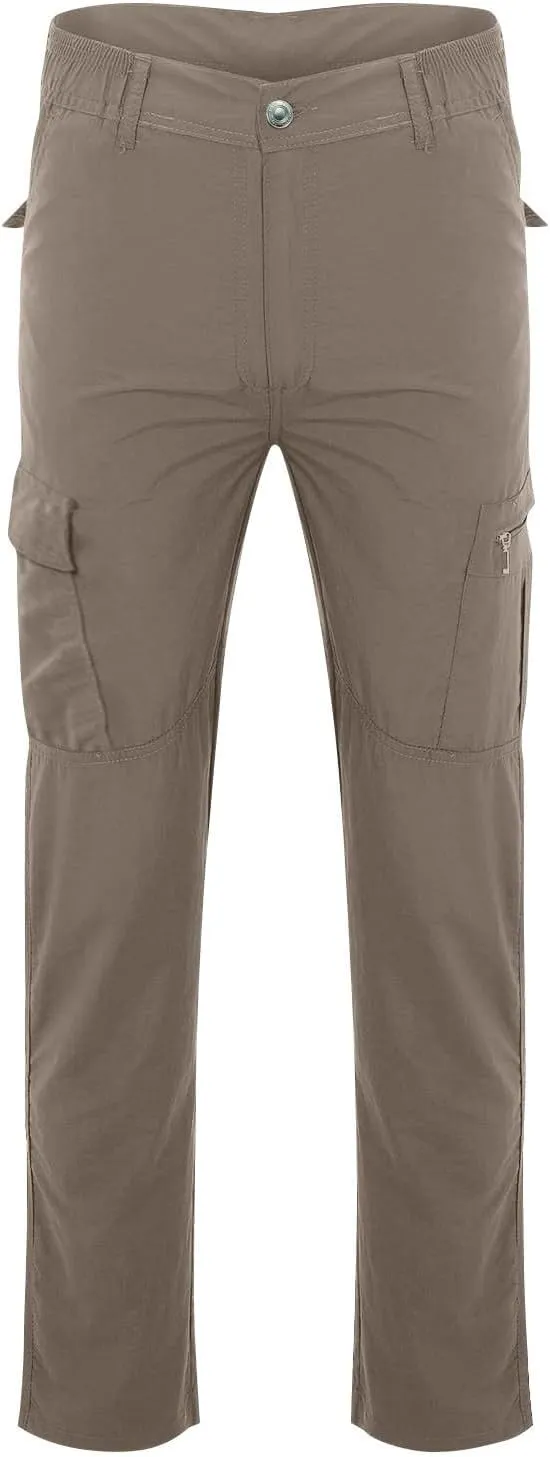 Mens Cargo Pants Heavyweight Summer Travel Outdoor Trendy 2025 Trousers Men