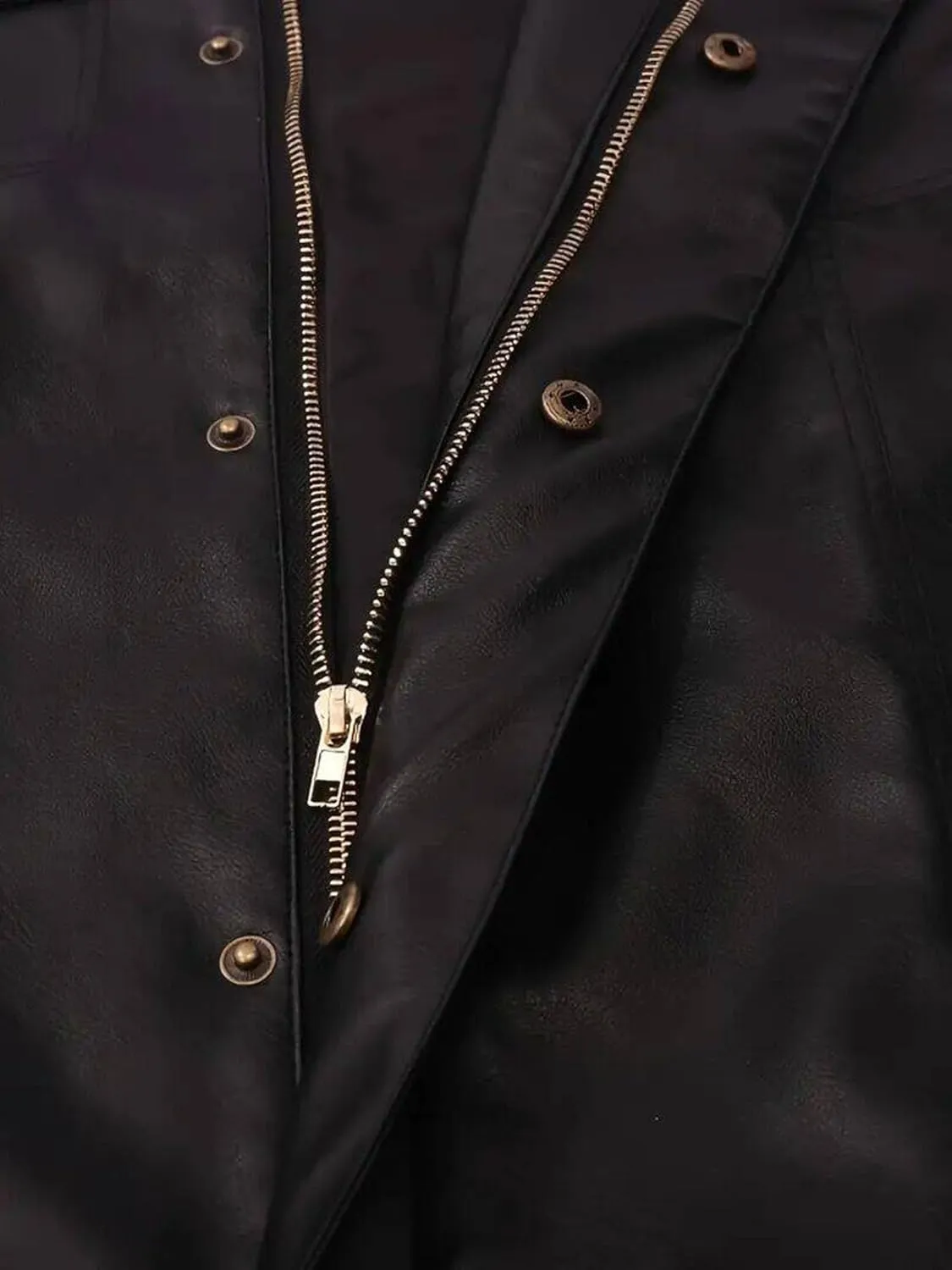 Men`s Faux Leather Vest Adjustable Lace Up Sides Motorcycle Biker Sleeveless Jacket Waistcoat