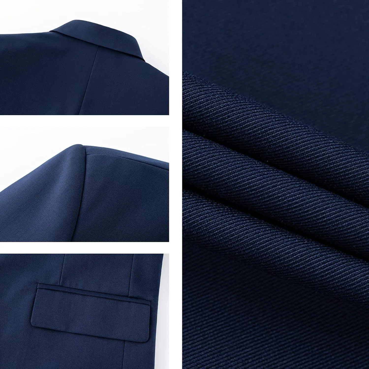 Mens Sport Coats and Blazers 5 Real Pockets Slim Fit Business Casual Men Suit Blazer Suit Jacket