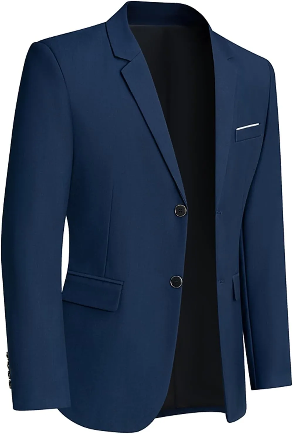 Mens Sport Coats and Blazers 5 Real Pockets Slim Fit Business Casual Men Suit Blazer Suit Jacket