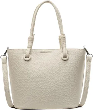 Mini Bucket Bag Pebbled Leather Bucket Purse Vintage Purse Bag with Top Handles Handbag Shoulder Crossbody Handbag