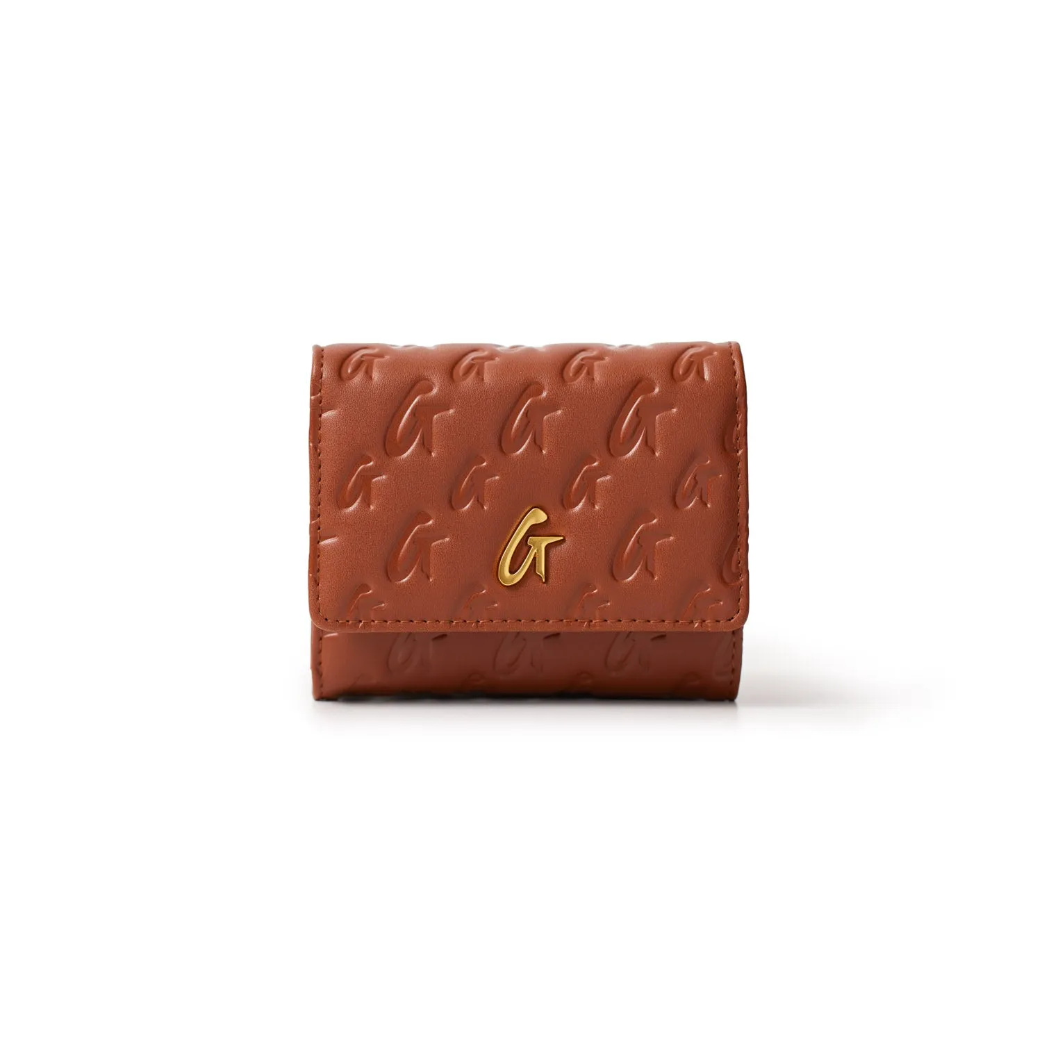 MONOGRAM BROWN COMPACT WALLET
