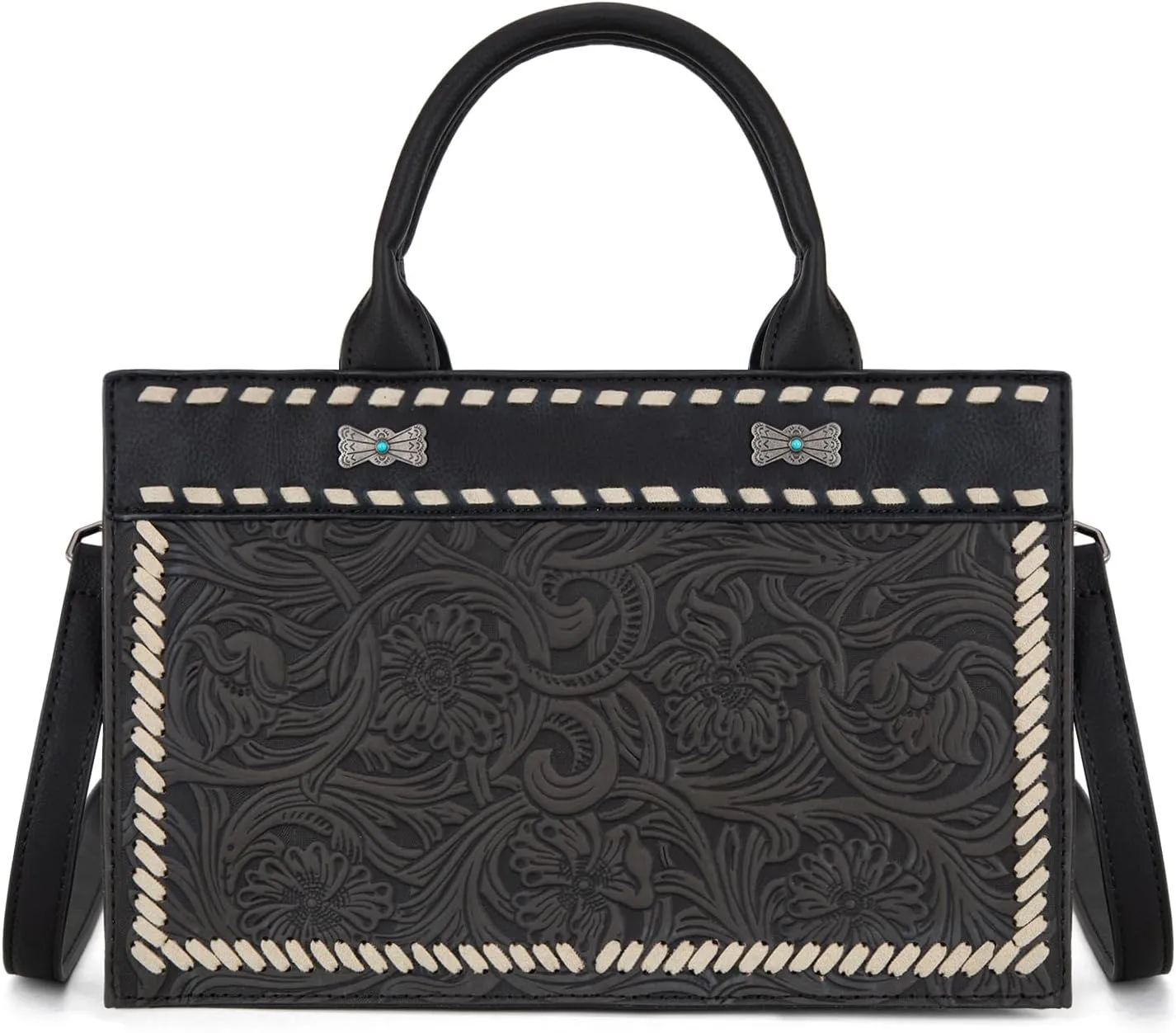 Montana West Western Tooling Handbags Vintage Prints and Whipstitch Craftsmanship