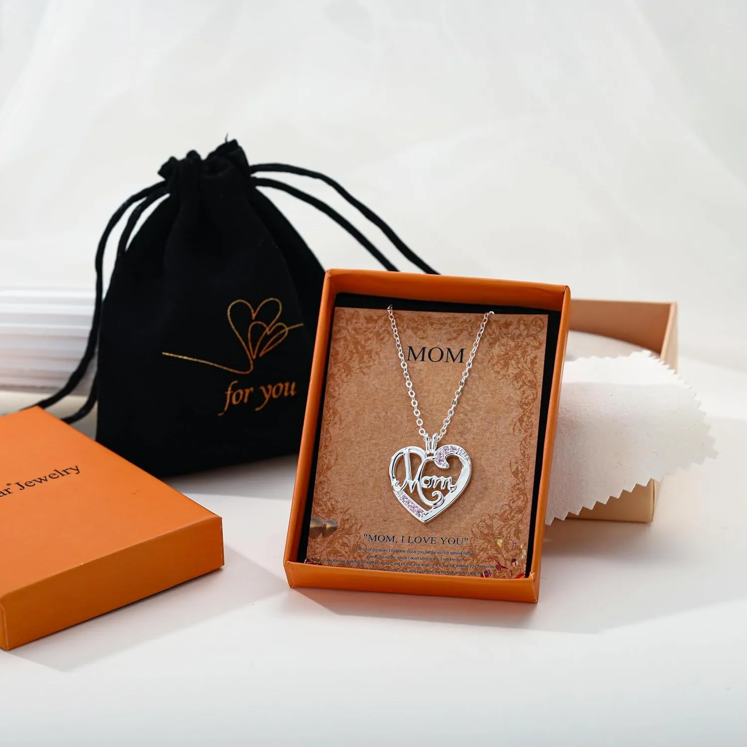 Moodear Mothers Day Gifts Mama Pendant Necklaces for Women - Dainty Small 18K Gold Plated Mom Necklace Non Tarnish Gift for Mom,New Mom Trendy