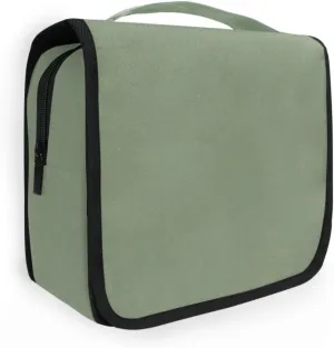 ODAWA Camouflage Green Toiletries Bag Cosmetic Bag Bathroom Storage Bag Spacious Toiletry Bag for Women and Men