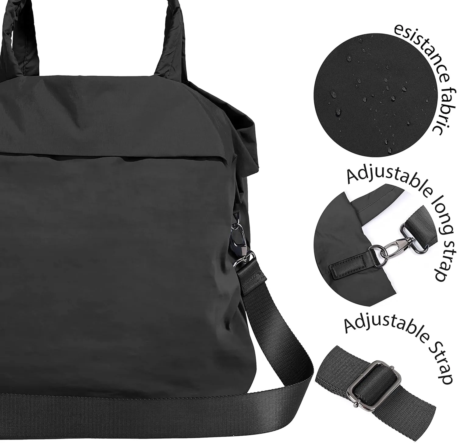 ODODOS 19L Multi Hobo Bags 2.0 with 2 Straps for Women, Totes Handbags, Crossbody Shoulder Bags