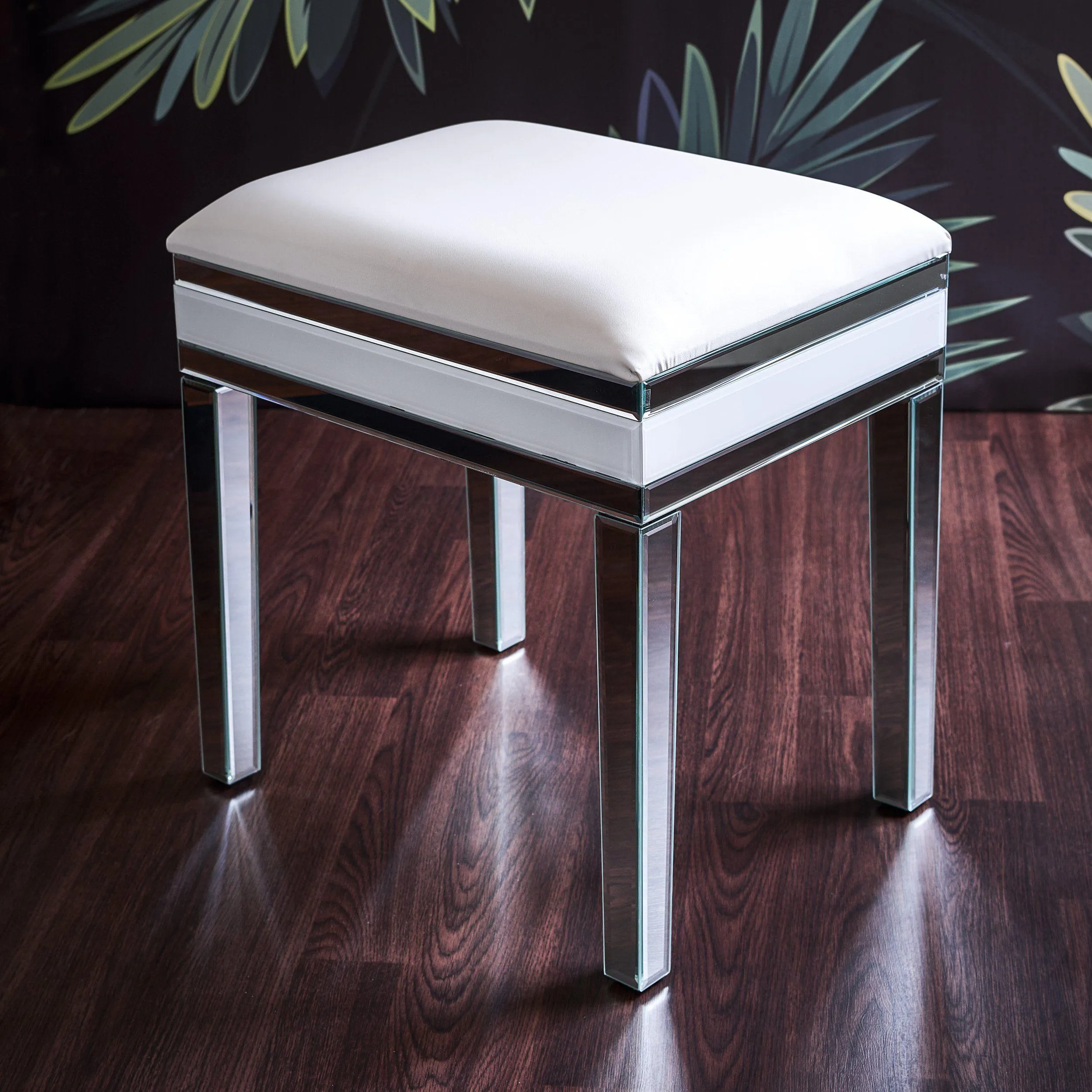 Outlet - White Stool