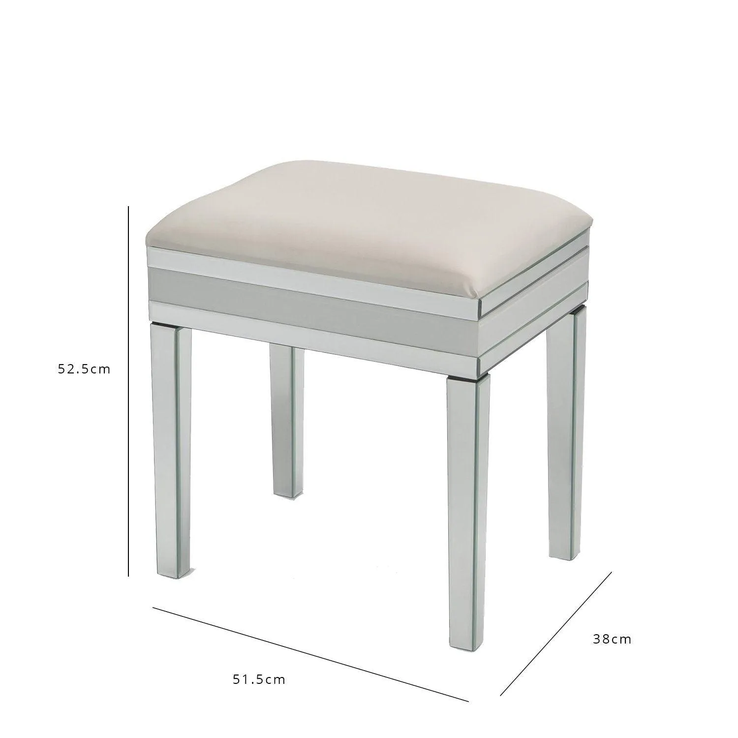 Outlet - White Stool