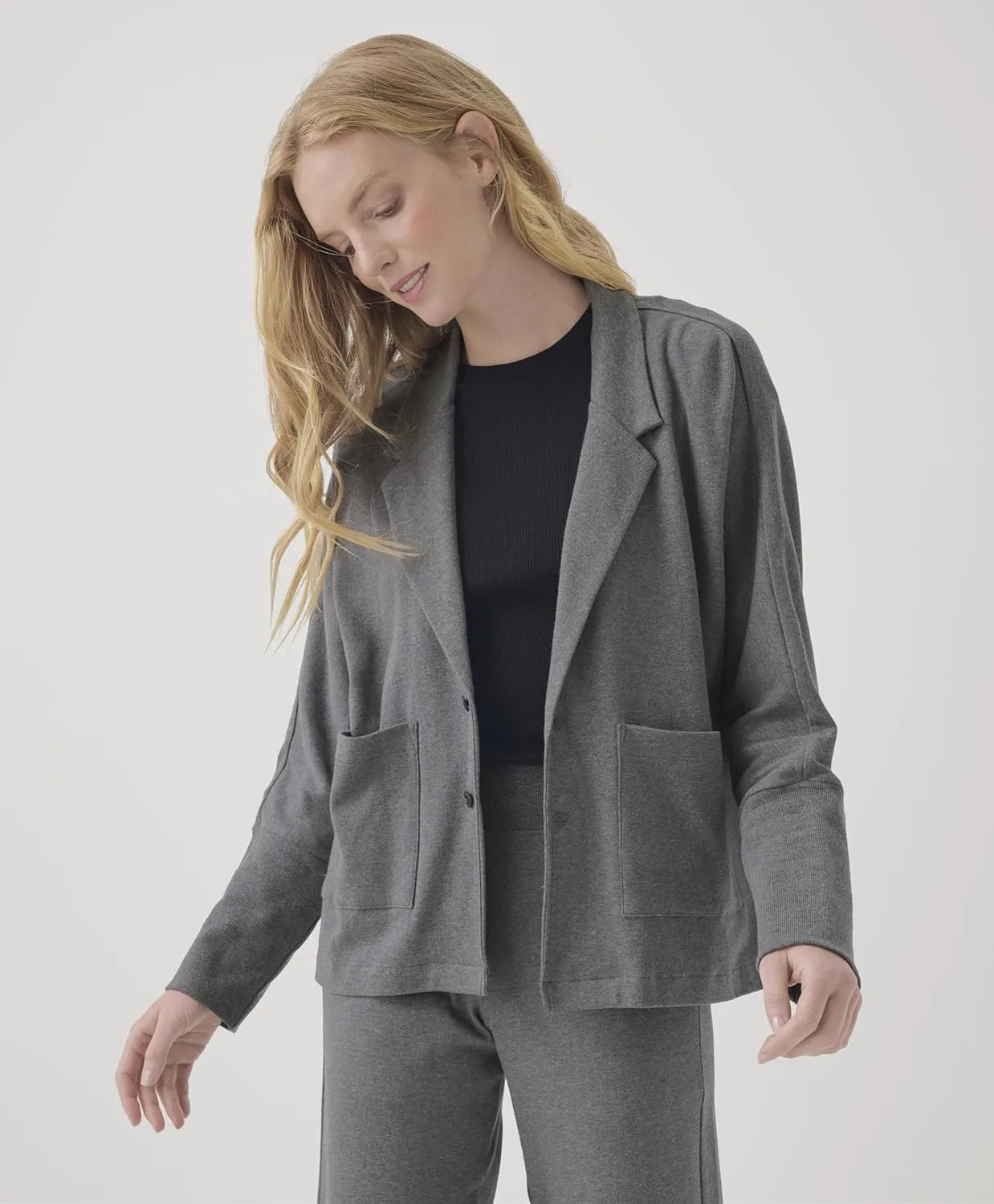 Pact Organic Cotton Women's Relaxed Blazer