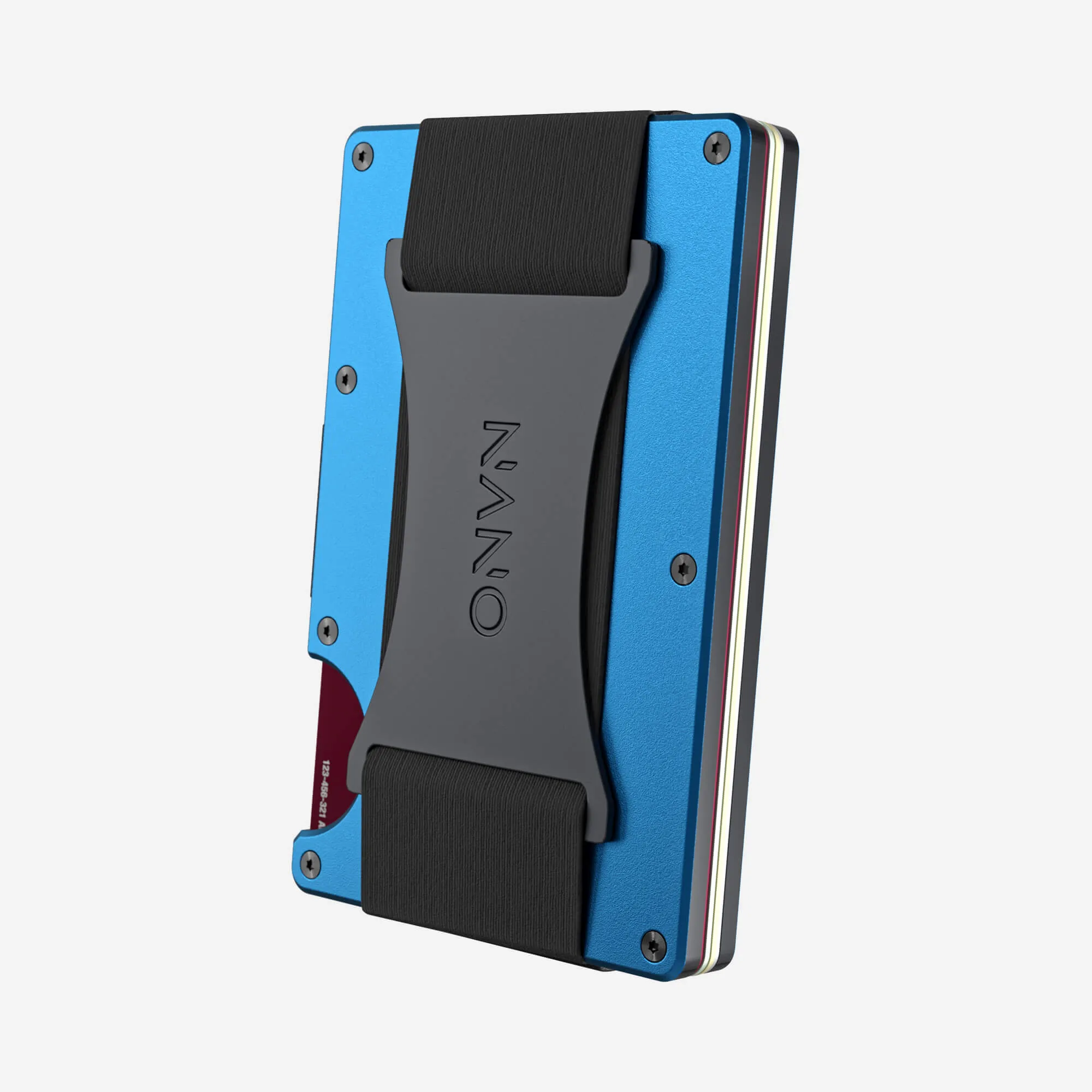 Personalised Cash Strap Wallet (Velocity Blue)