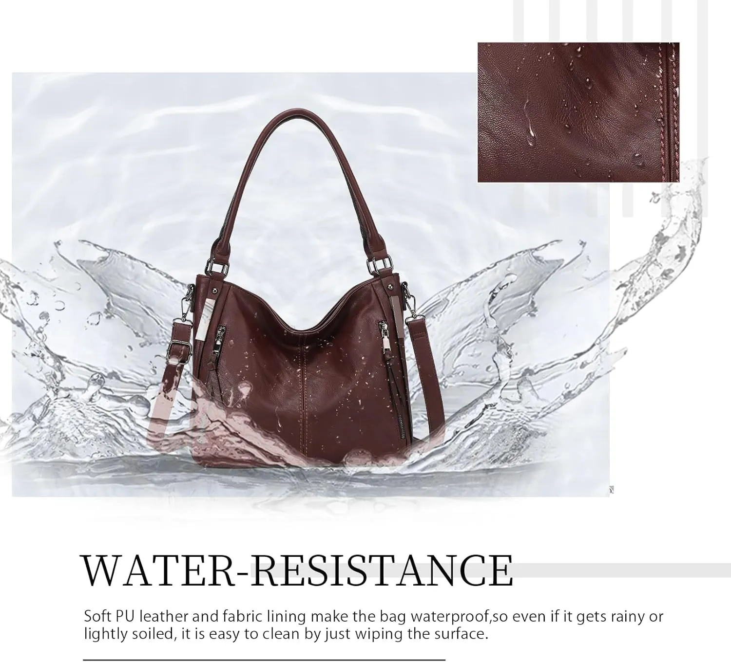 Purses for Women Shoulder Handbags Hobo Bags Tote Bag