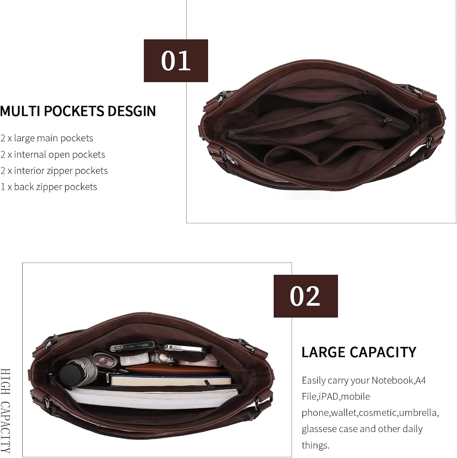 Purses for Women Shoulder Handbags Hobo Bags Tote Bag
