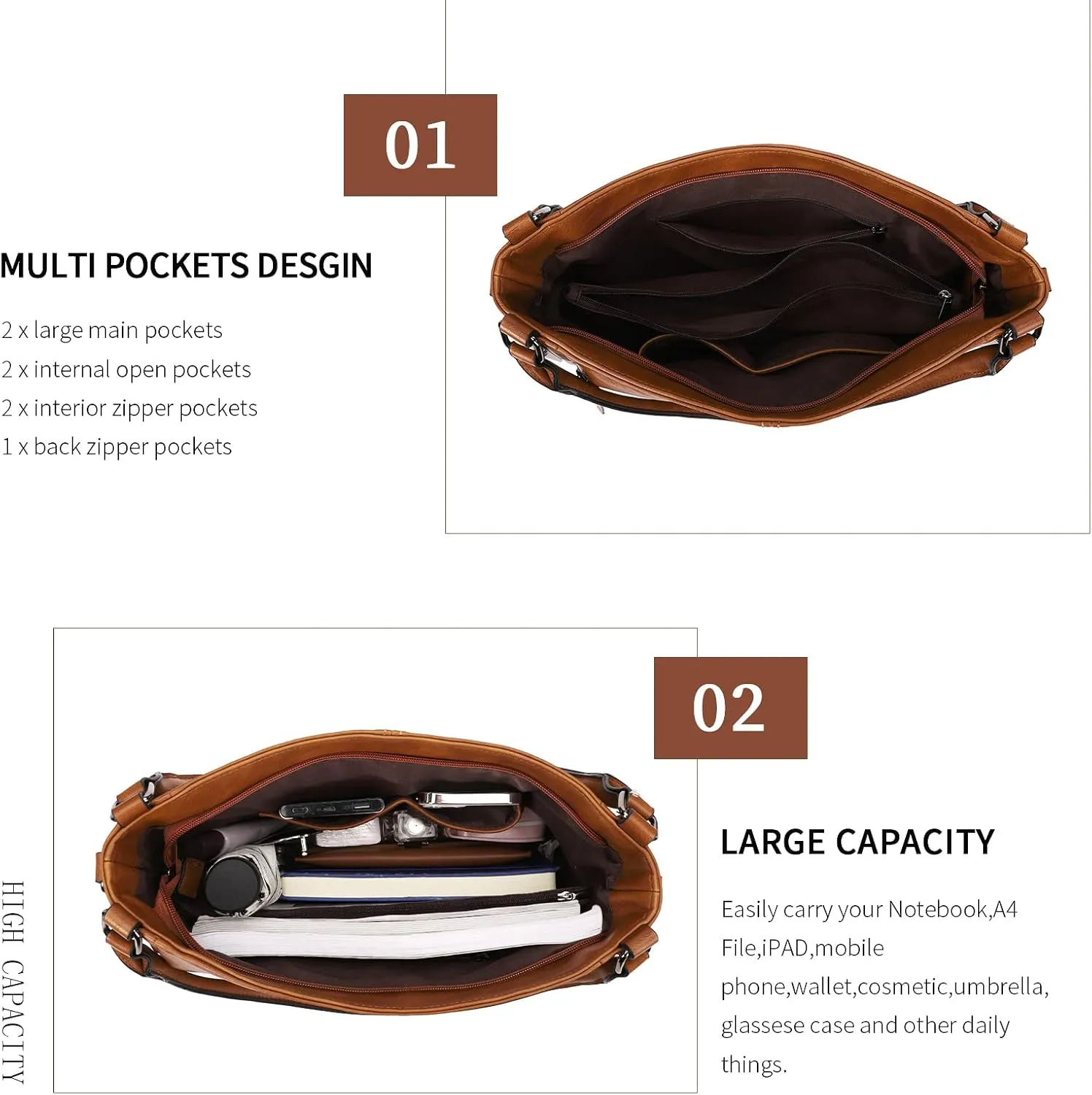 Purses for Women Shoulder Handbags Hobo Bags Tote Bag