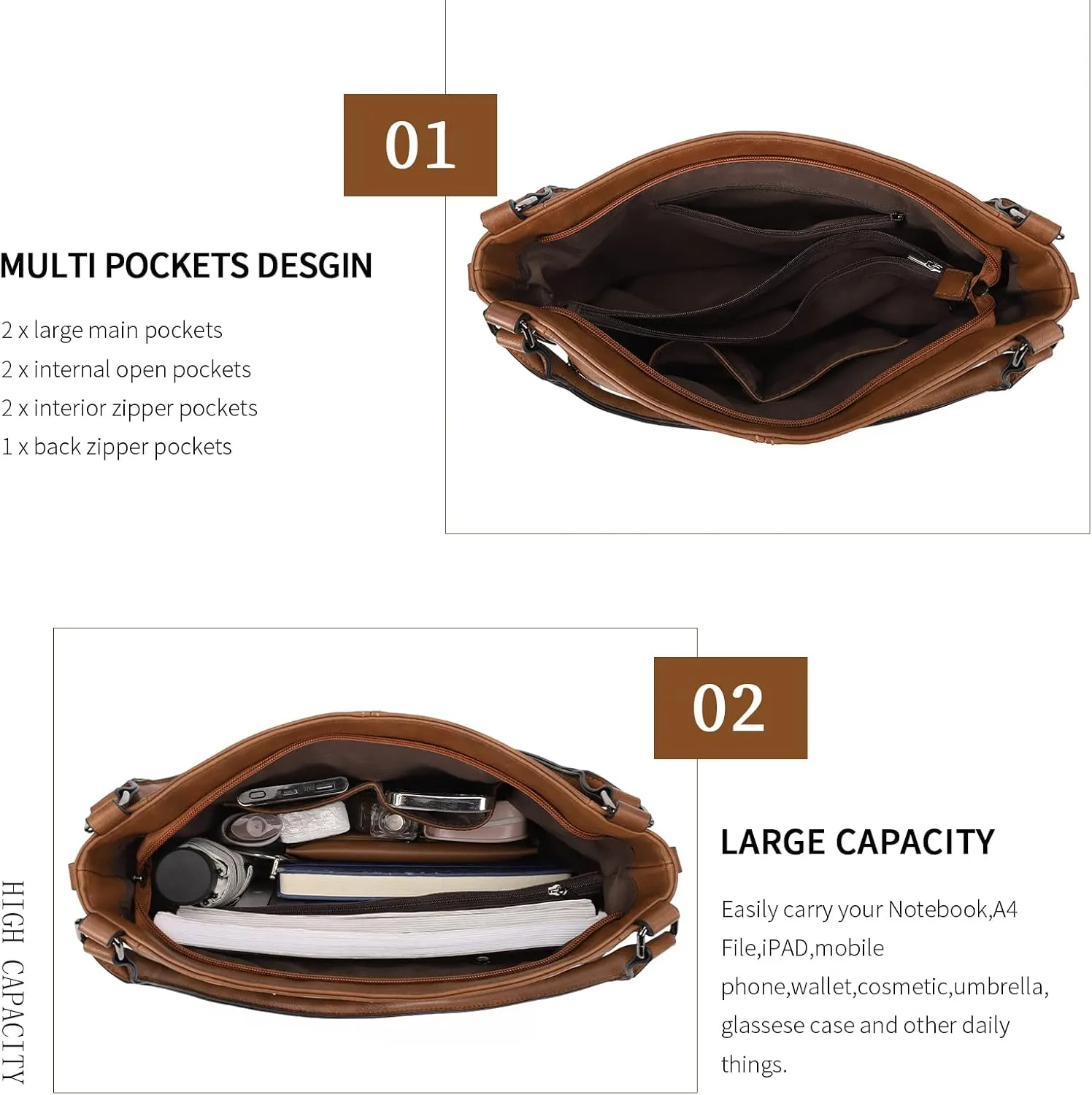 Purses for Women Shoulder Handbags Hobo Bags Tote Bag