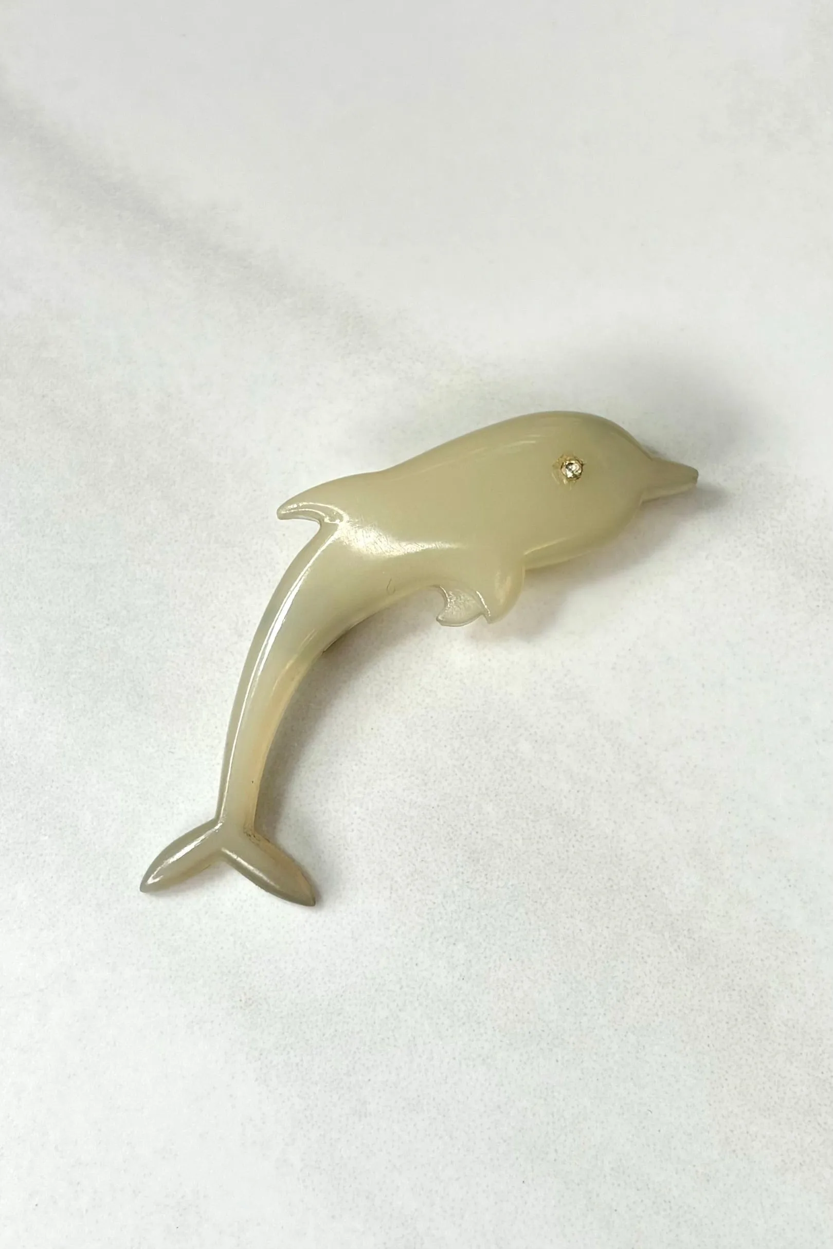 Retro Buch   Deichmann Dolphin Pin Brooch
