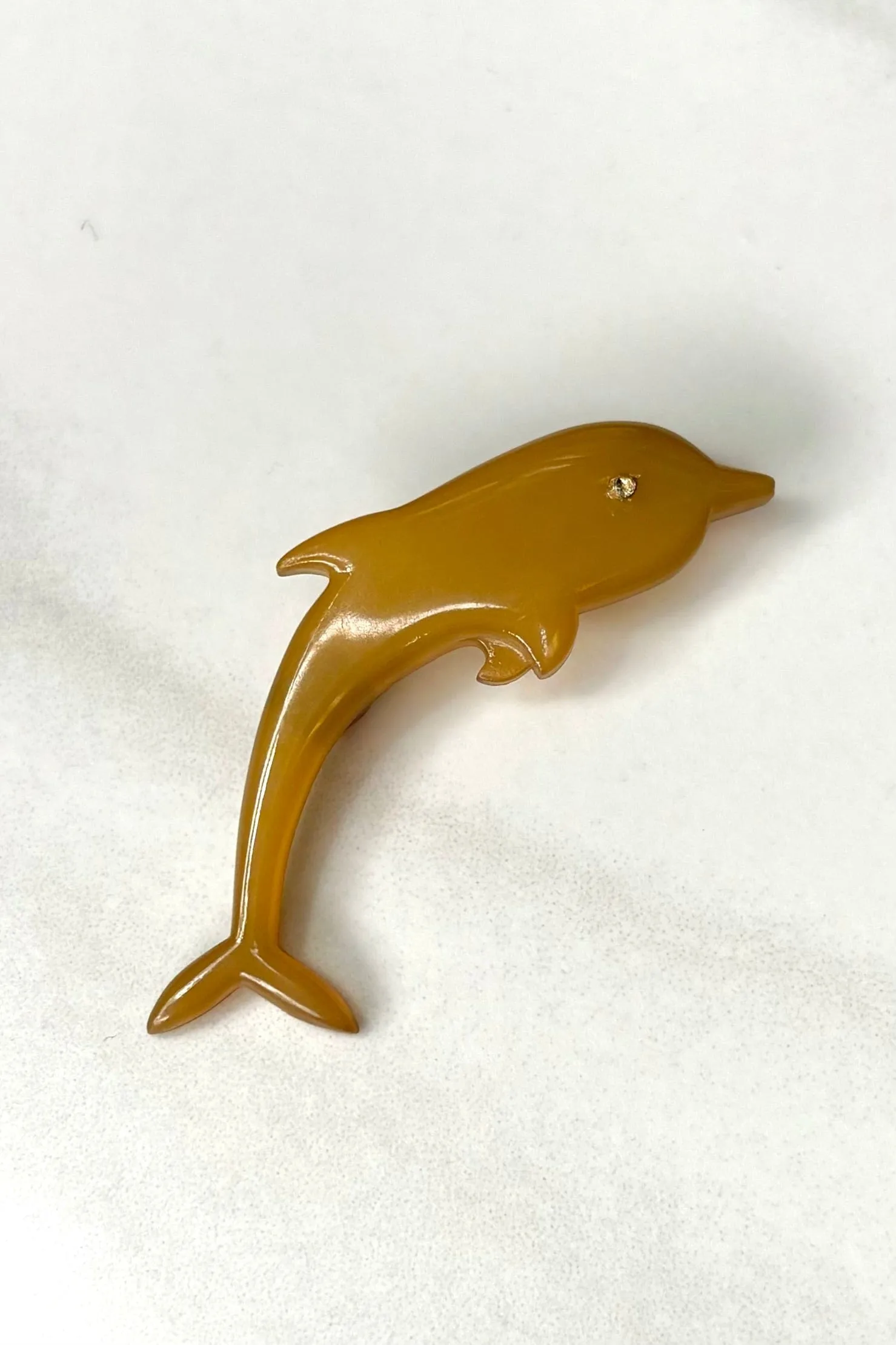 Retro Buch   Deichmann Dolphin Pin Brooch