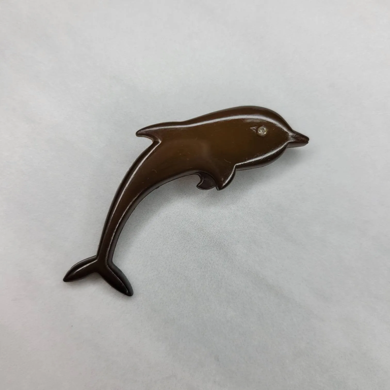 Retro Buch   Deichmann Dolphin Pin Brooch